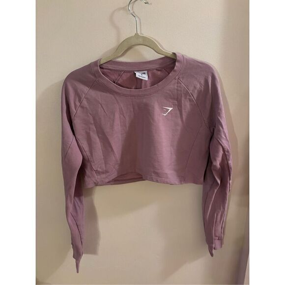 Gymshark Cropped Sweatshirt - Picture 1 of 3